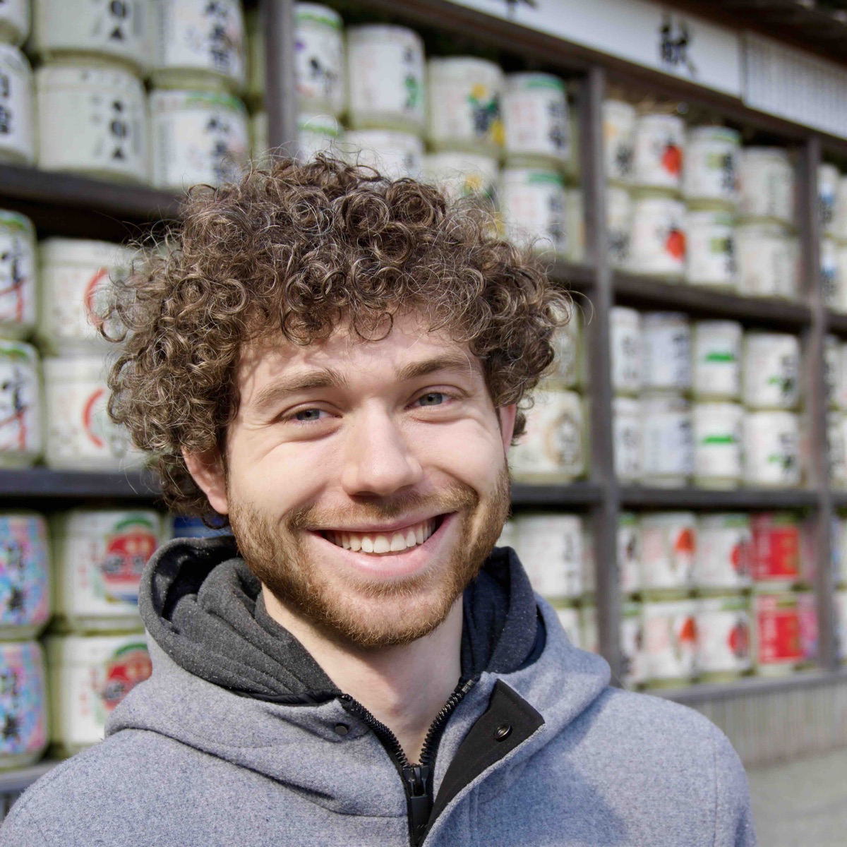 Portrait of Joost, co-creator of Bloei