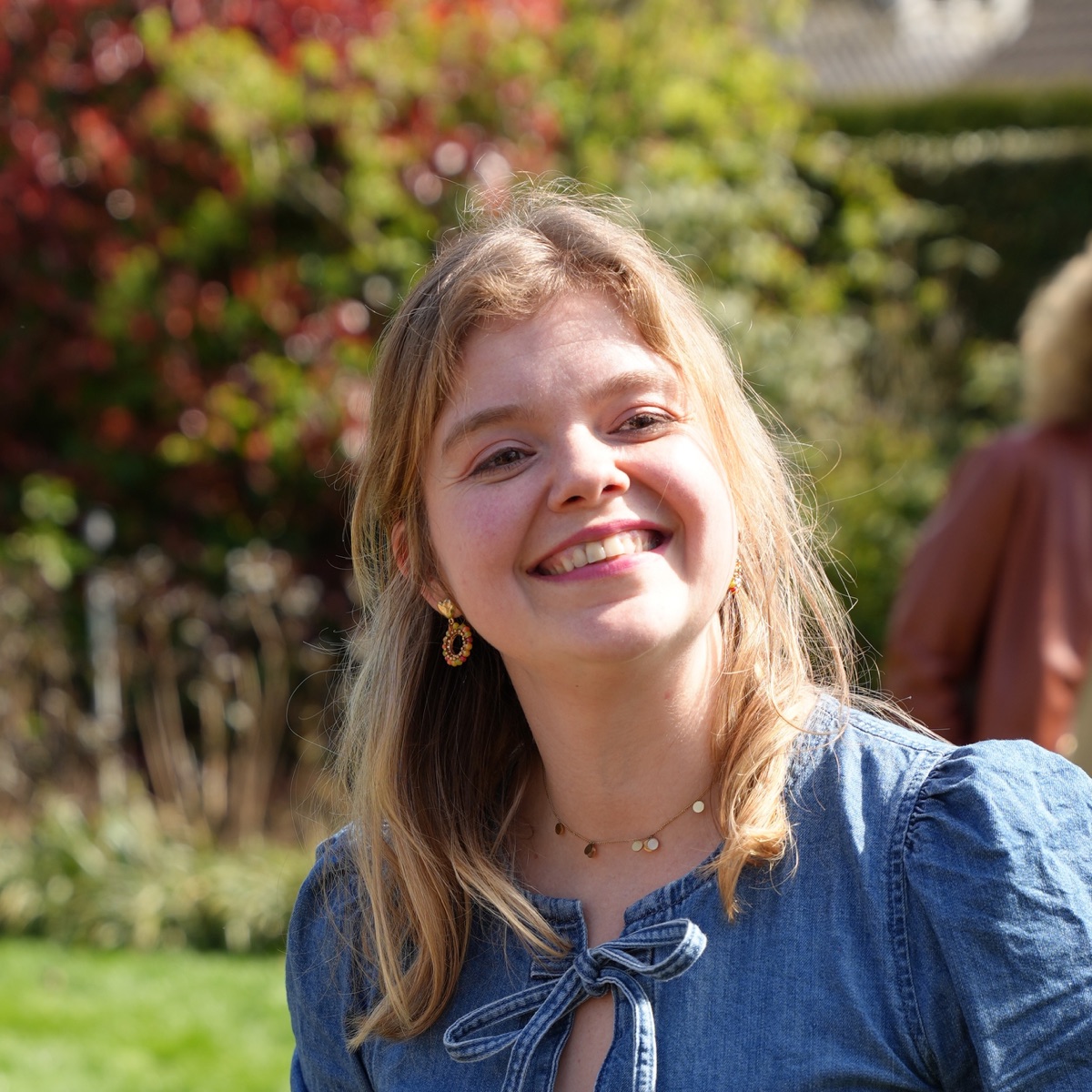 Portrait of Michelle, co-creator of Bloei